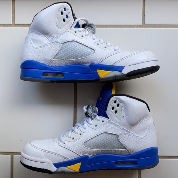 Air Jordan 5 retro Laney 🔵🌕⚡️ - Picture 4 of 6